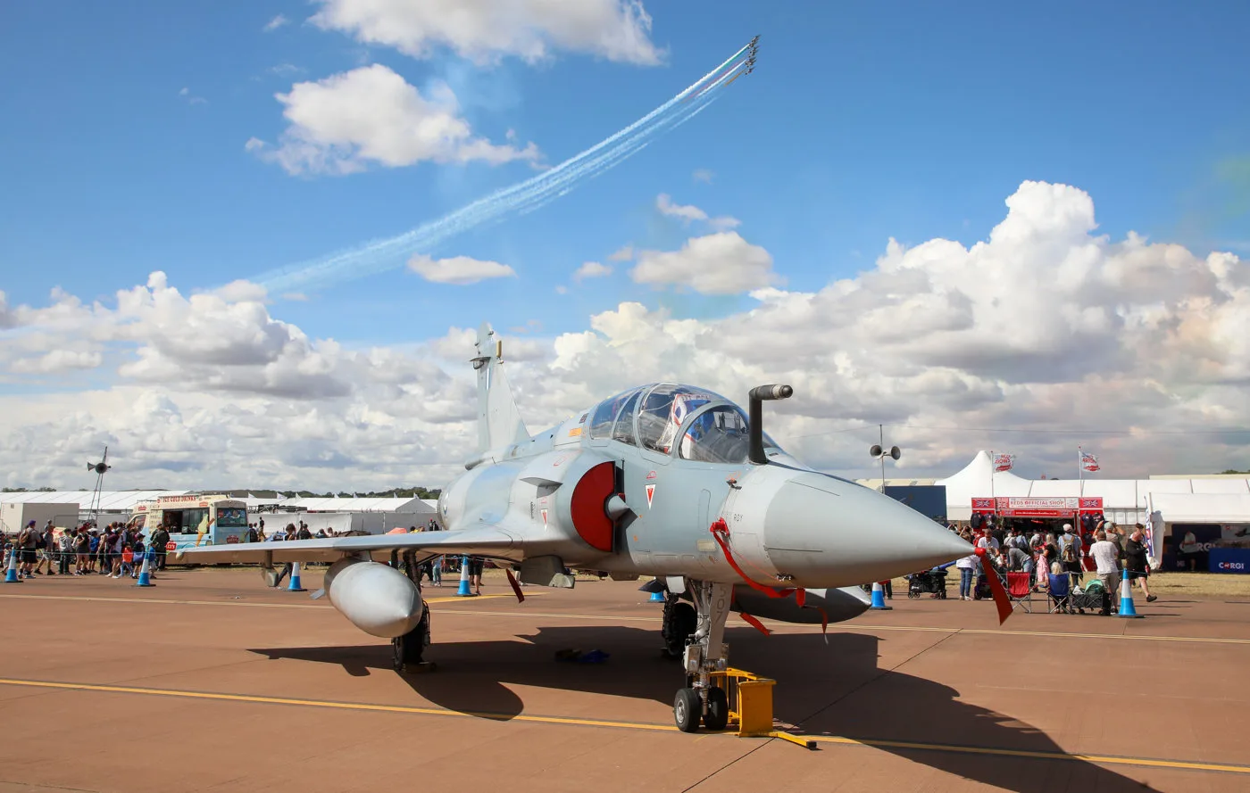 Static aircraft at the Royal International Air Tattoo