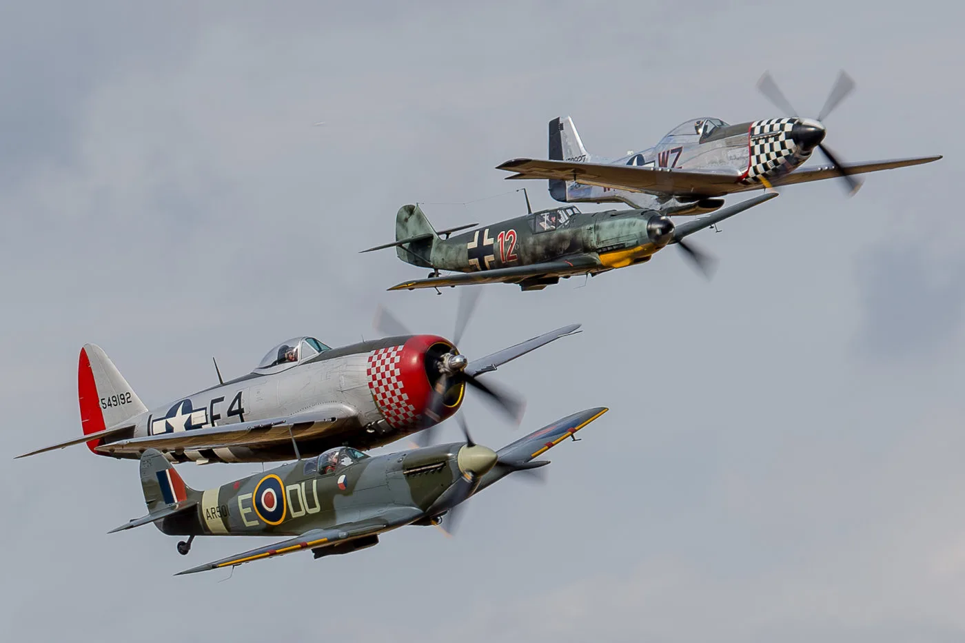 Flying display at Shuttleworth Festival of Flight